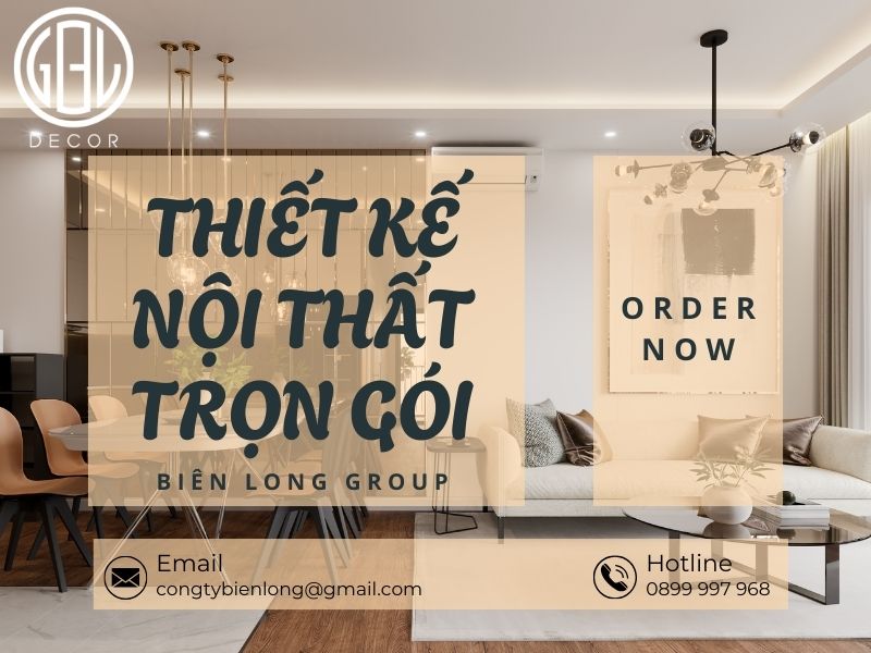 Thiết kế nội thất trọn gói 